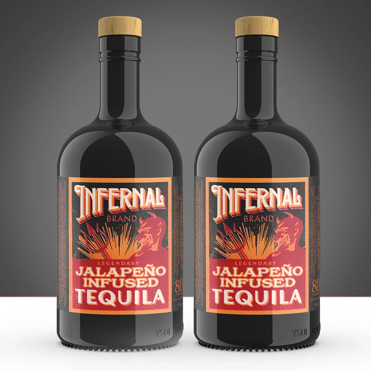 Infernal Jalepeno-infused Tequila
